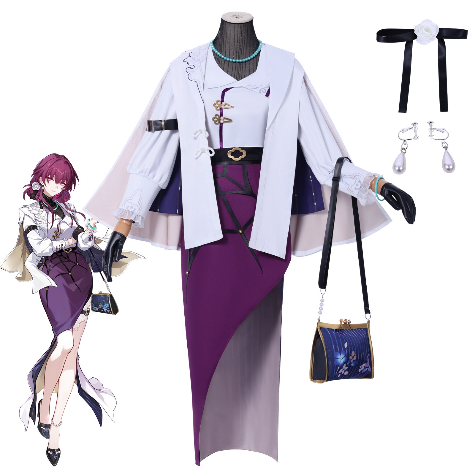 【人気爆売れ】崩壊星穹鉄道cos コスプレ コスチューム古茗連動カフカコスプレ にじげんコスプレいしょう