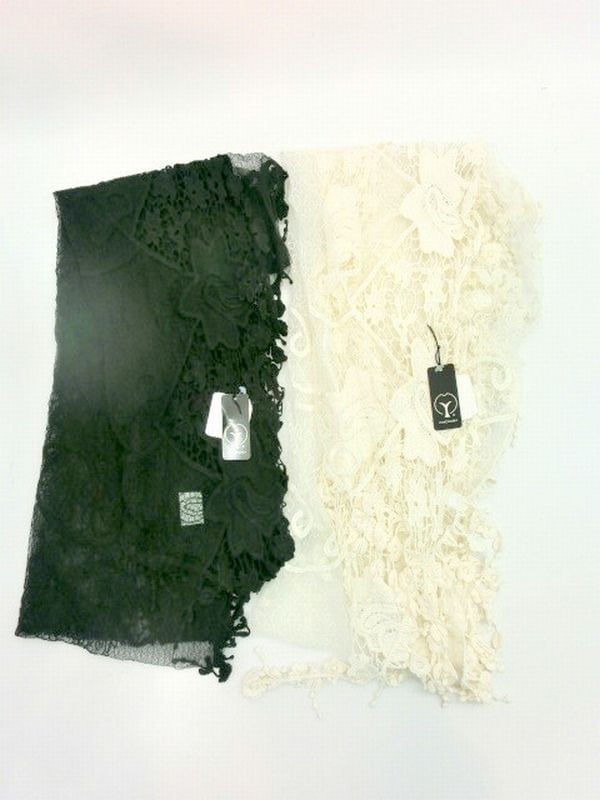 ストール ファッション小物 レディースファッション チュール レース 花柄 刺繍 豪華 結婚式