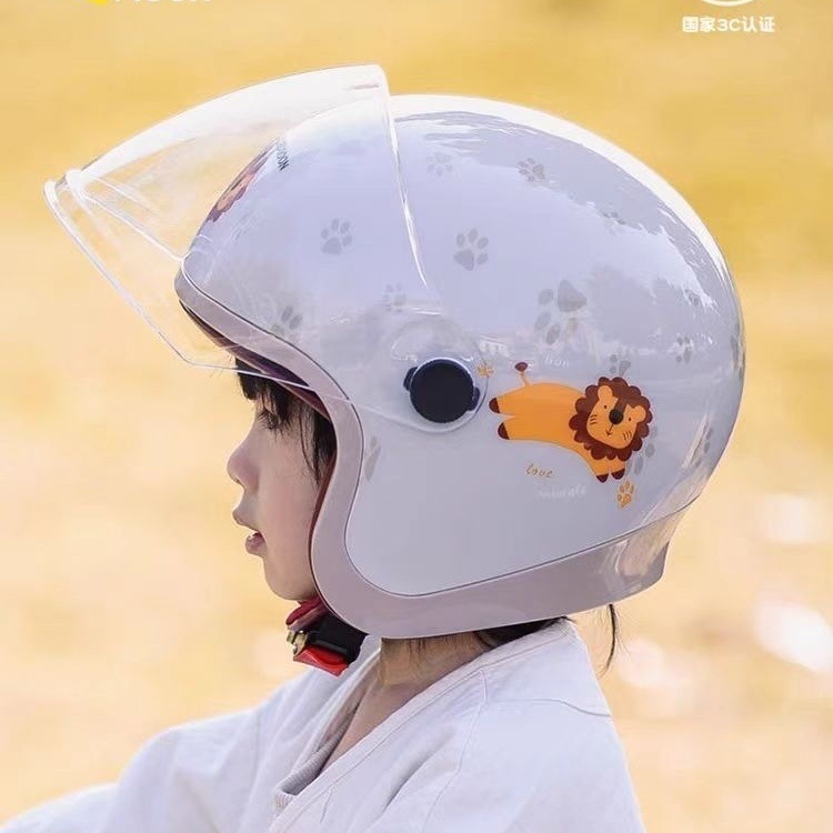 【SUNRIMOON 正規品】 子供用ヘルメット バッテリーカー 超軽量 電気自動車 男の子 女の子 赤ちゃん 冬 あったか かわいい 半ヘルメットヘルメット