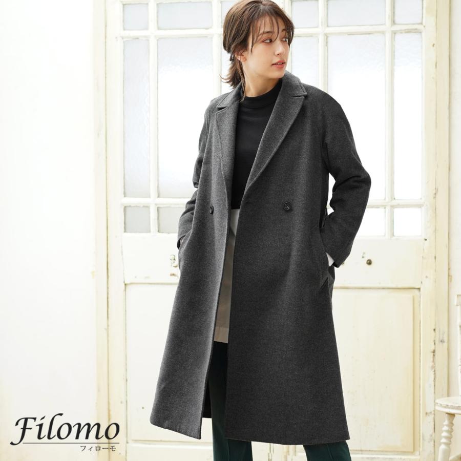 ロング チェスターコート レディース カシミヤ ブレンド ウール アウター ロング丈 ゆったり サイズ ラグラン コート 秋冬 (02000281r)その他 アウター