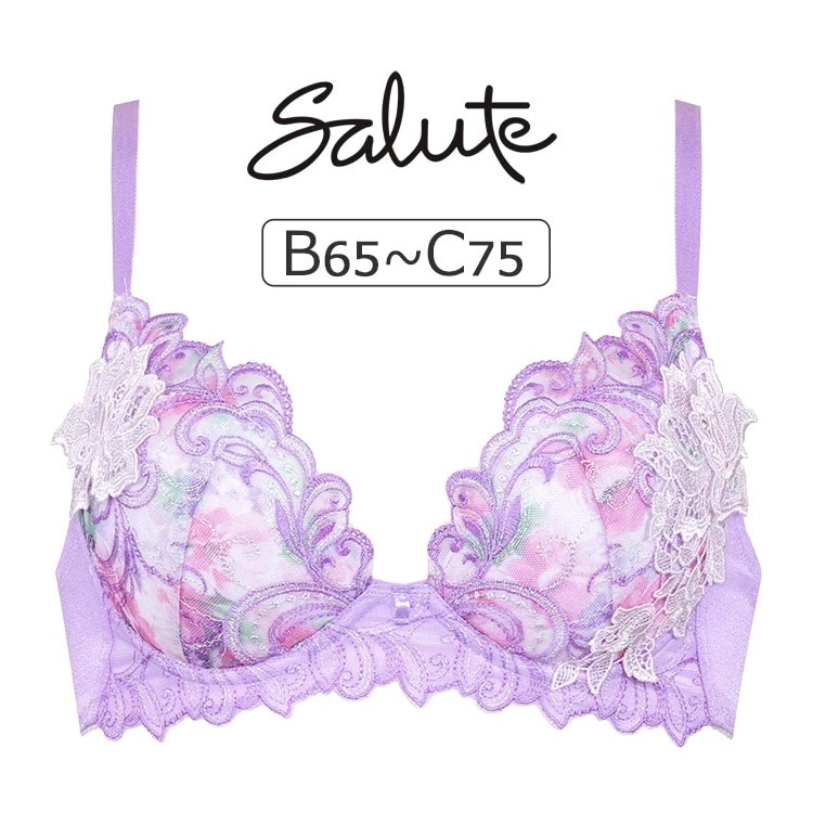 ワコール サルート 07G VIVA LINE ブラジャー単品 BCカップ アンダー65/70/75cm BTJ407