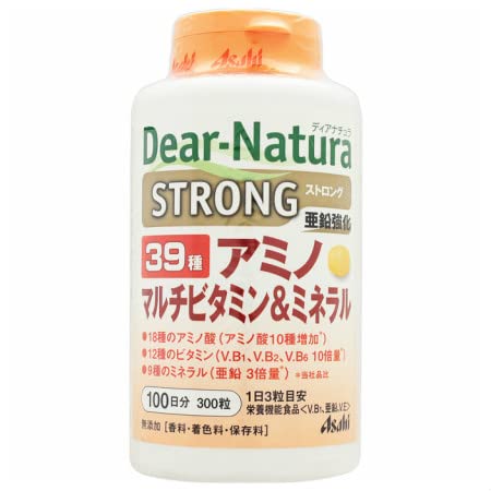 お得な２個パックストロング　３９種アミノマルチビタミン＆ミネラル　３００粒入り×２個