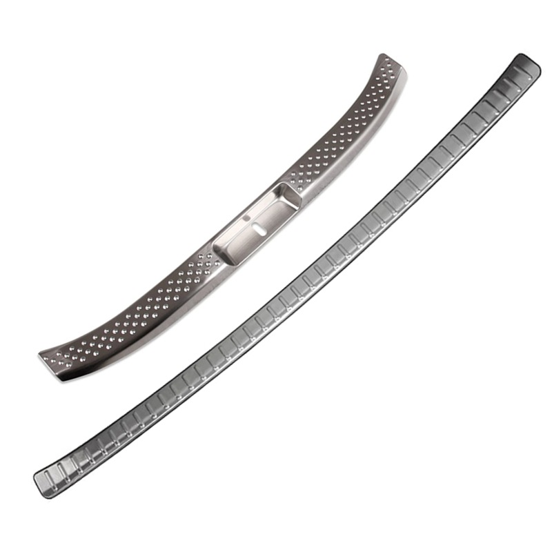 トヨタ 新型 シエンタ 10系 Sienta リア バンパー ステップガーニッシュ ガード キズ 防止 カバー インナー＋アウターセット