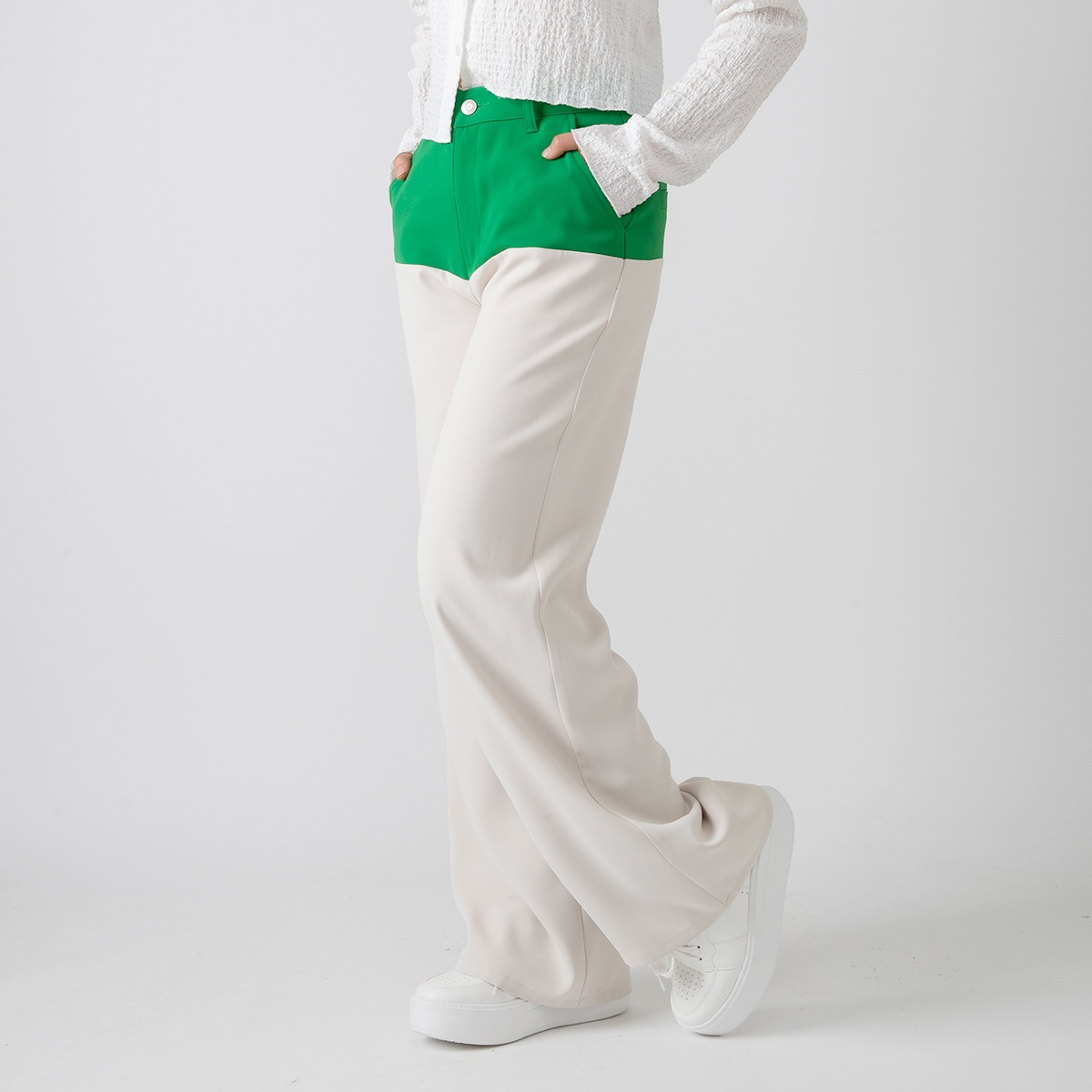 ワイドパンツM/L＋カジュアル 秋 春 夏 冬 オリジナル ロングパンツ BLACKHEART お洒落な 日韓系 リラックス 体型カバー 2023年人気パンツ 新着 おすすめパンツ 個性的 美脚 NE