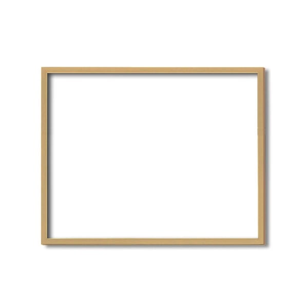 ( 木製額 ) デッサン額 小全紙サイズ 660×510mm 木地 壁掛けひも付き UVカットアクリル 木製 フレーム 額縁 額