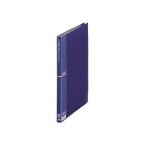 (まとめ) テージー クリアファイル A4タテ20ポケット 背幅15mm ネイビー CF-442-30 1冊 (×50セット)