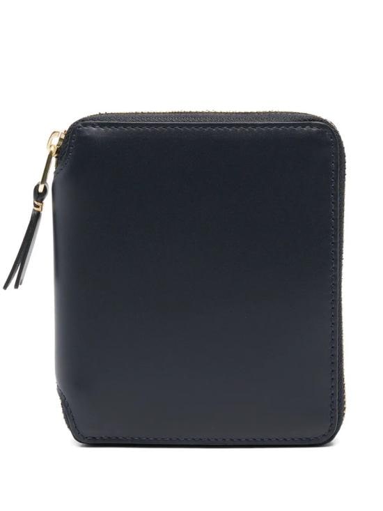 COMME DES GARCONS Men Wallet SA2100 098 NAVY