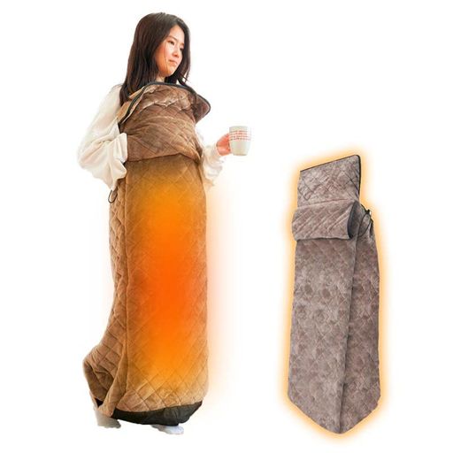 THANKO 歩けるこたつ「こたんぽ」一人用 着るこたつ 電気 洗える 足 メンズ レディース (KRKTTKSBW 2022年モデル)