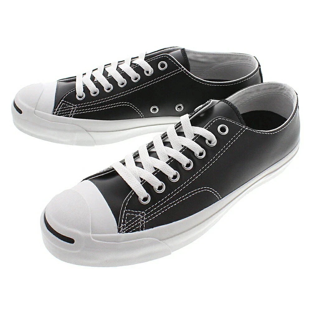 正規品 レザー ジャックパーセル OX ブラック 1B985