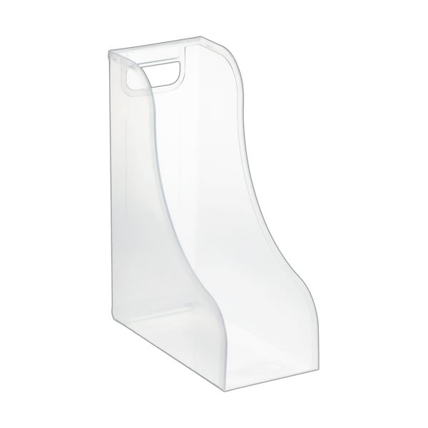 （まとめ）ナカバヤシ ファイルボックス A4クリア FB-E6E-CR 1個 (×20セット)