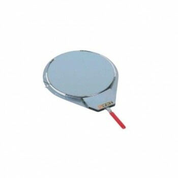 サカエ クルクル回転盤 メッキ 340x525x14mm バンド式ハンドストッパー付 KHM-310