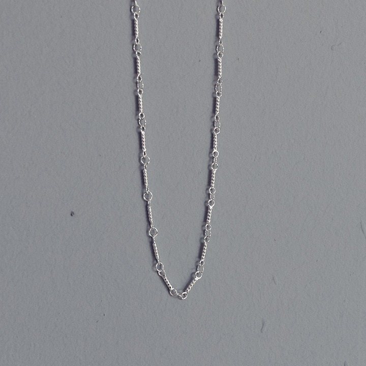 TOMORROW X TOGETHER連準着用[925silver]グレノシルバーネックレス