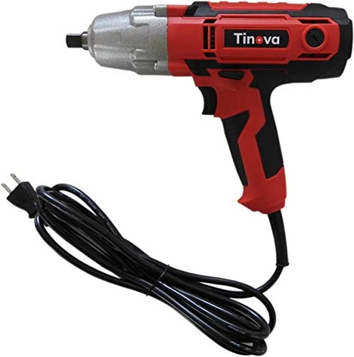 TINOVA 電動ACインパクトレンチ 100V家庭用電源 タイヤ交換 ガレージ常備品 TEW-45