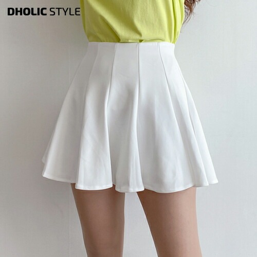 [メガ割りSALE]パンツ裏地フレアミニスカート・p408757