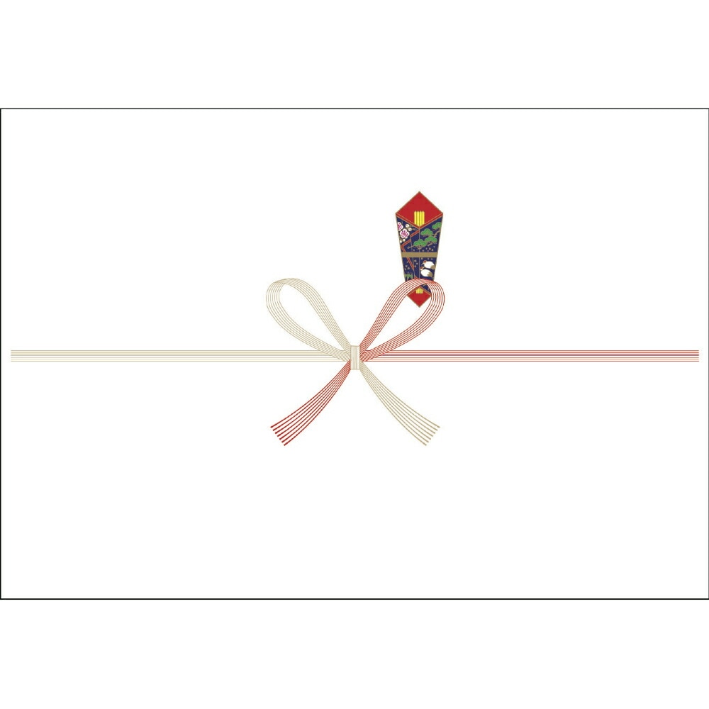 （まとめ買い）ササガワ プリンタ対応 のし紙 お祝い用 A3判 100枚入 2-200 [x5]