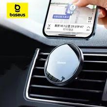 Baseus 磁気自動車電話ホルダーエアベントユニバーサル iPhone 13 14 15 プロスマートフォン自動車電話スタンドサポートクリップマウントホルダー