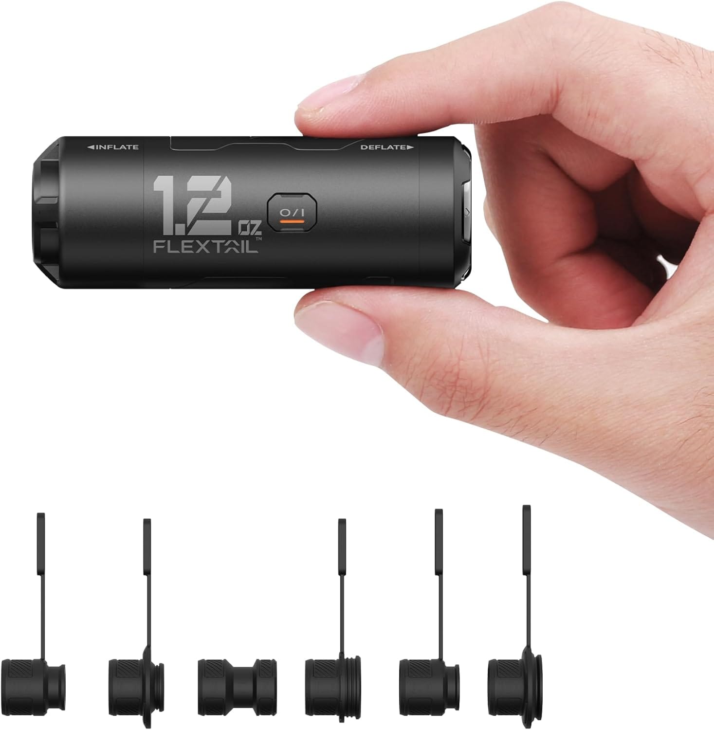 FLEXTAILGEAR ZERO PUMP エアポンプ 電動ポンプ 携帯ポンプ 2.5kPa気圧 650mAh 充電式 速やかに空気入れ 空気抜く 圧縮袋 浮き輪 インフレーターマット エアマット