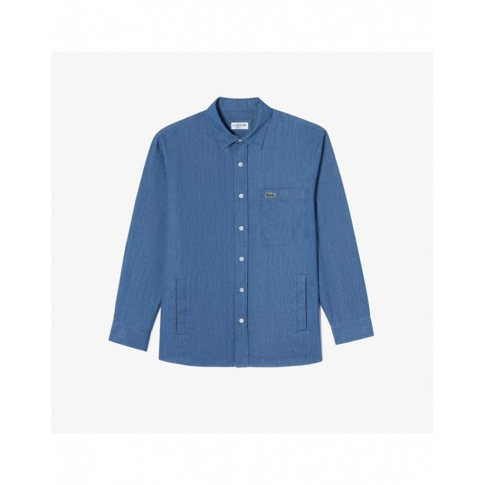 ラコステメンズデニムアウターシャツ CH432E-55G 166 17,844円