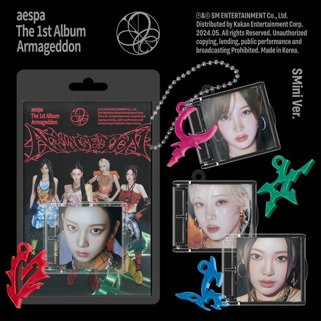AESPA - ARMAGEDDON [SMINI VER] set of 4