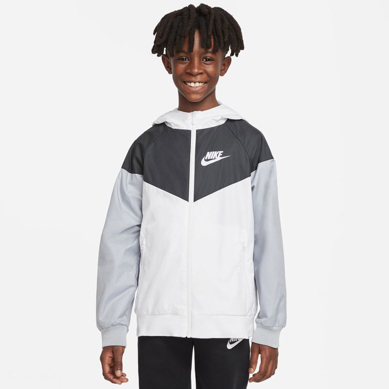 YTH ウィンドランナー フーディ ジャケット 850443 102 白 ジュニア キッズ 子供 スポーツウェア ファッション トレーニング 運動