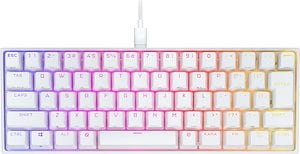 CORSAIR K65 RGB MINI 60% USB-A メカニカルゲーミングキーボード Cherry MX スイッチ採用 ホワィト CH-9194114-JP 日本語配列