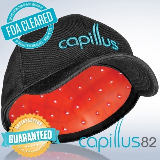 Capillus82 Laser Cap for Hair Regrowth カピラス 低出力レーザー育毛キャップ帽子