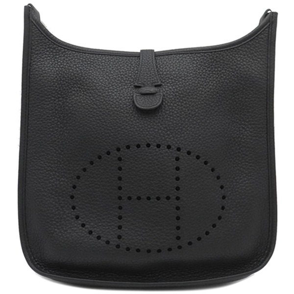 エルメス HERMES ショルダーバッグ エヴリン3 PM トリヨンクレマンス ブラック シルバー金具 黒 T刻印 【箱】【中古】