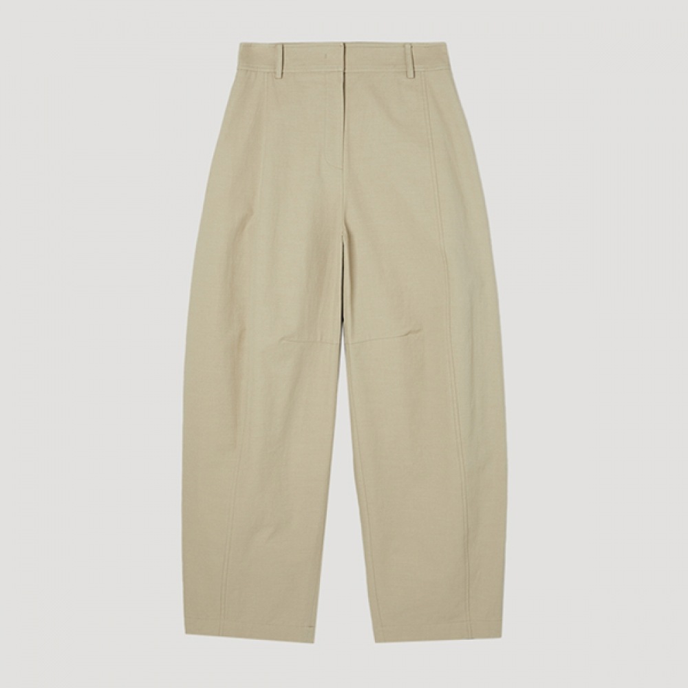 [シューズミス] コットンリネンテーパードパンツ_SWWSLP11060