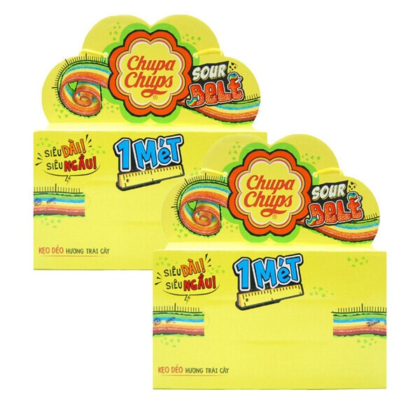 チュッパチャプス サワーベルトゼリー 1m55g 24個