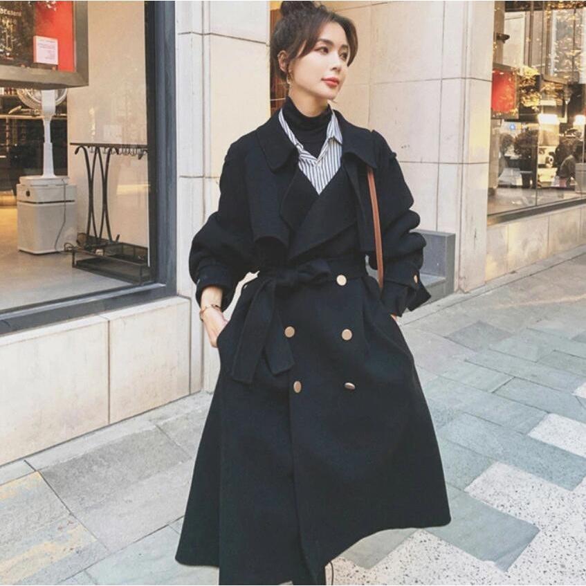 レディース コート チェスターコート ロングコート 体型カバー 秋 秋冬 冬 黒 コート 無地 ガウンコート ロングコート ゆったり ワイド 長袖 7,292円