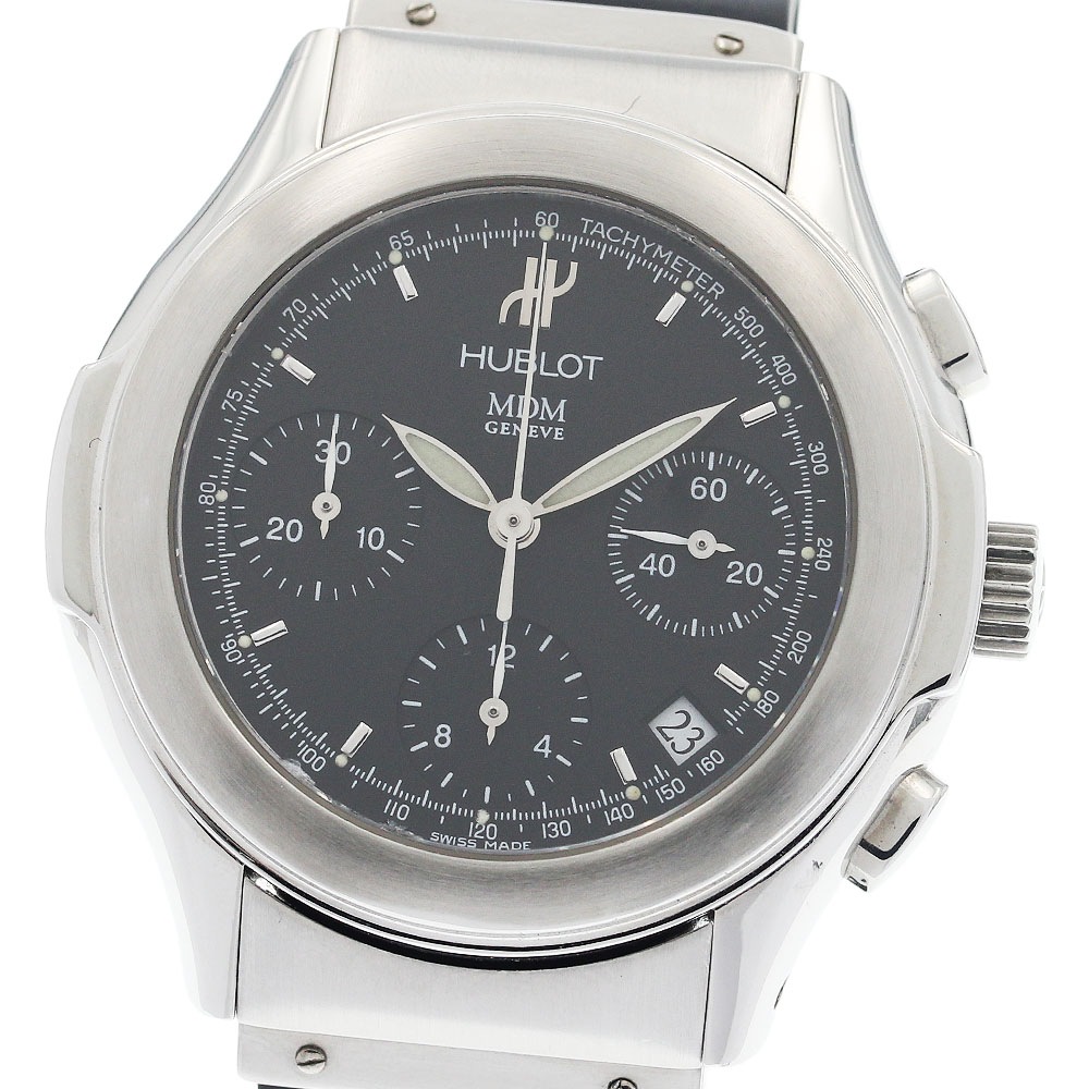 ウブロ HUBLOT 1810.1 MDM エレガント クロノグラフ デイト 自動巻き メンズ _943957【中古】