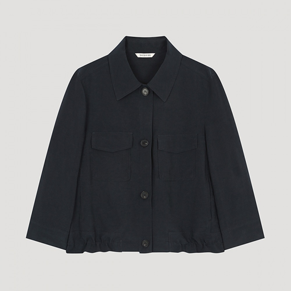 (シーズ・ミス) リネンフラップシャツジャケット_swwjko21100_NA 9,027円