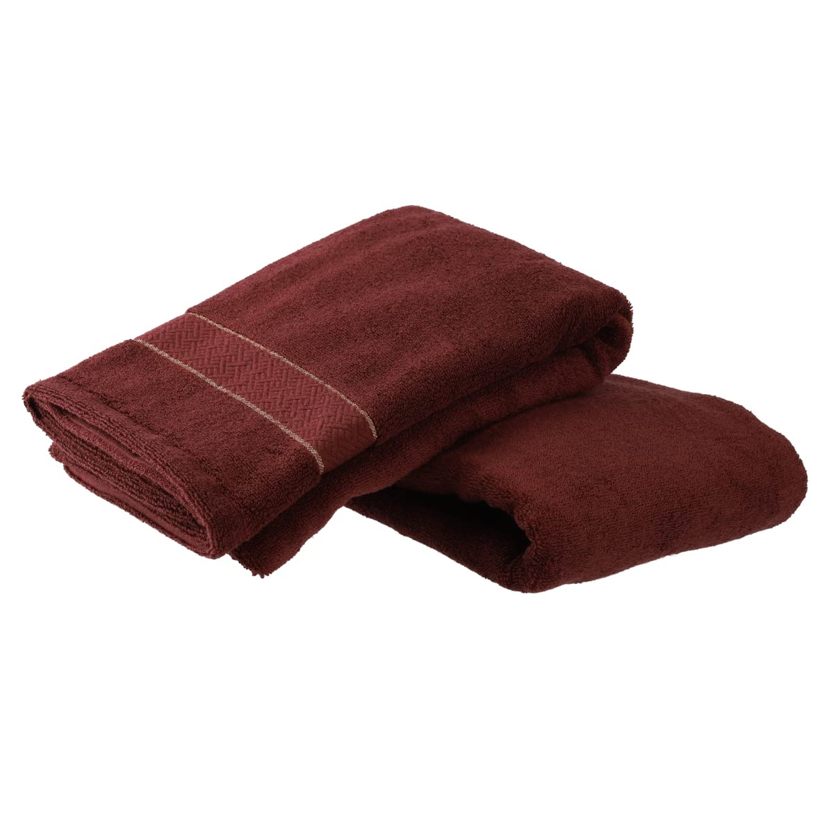 ツバメタオル プレミアム 明治45年創業 泉州タオル 日本製 ホテル仕様 バスタオル 2枚セット [クレディア] 厚手 最上級グレード ピマコットン 綿100％ 850匁 ワインレッド