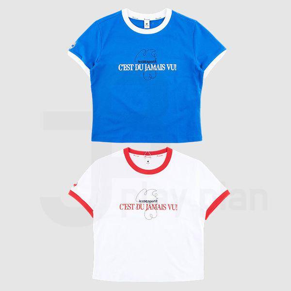 女性スリムフィット デュアルフレックス リンガー半袖Tシャツ QQ122TRS31_P417350279