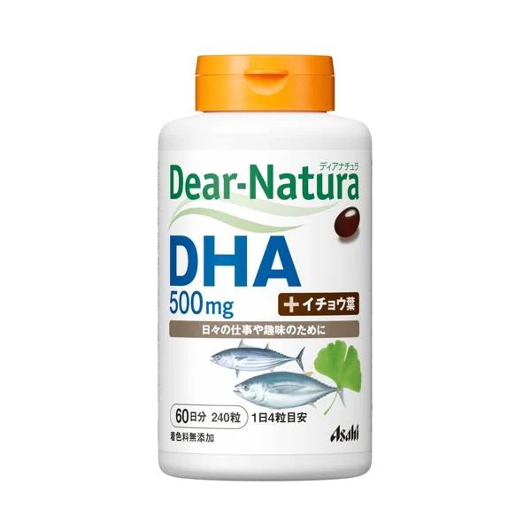 ディアナチュラ DHA ウィズ イチョウ葉 240粒
