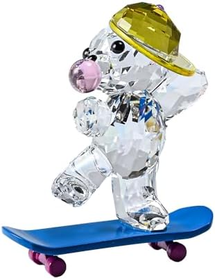 スワロフスキー フィギュリン Krisベア Skaterbear オブジェ インテリア 5619208 [並行輸入品]