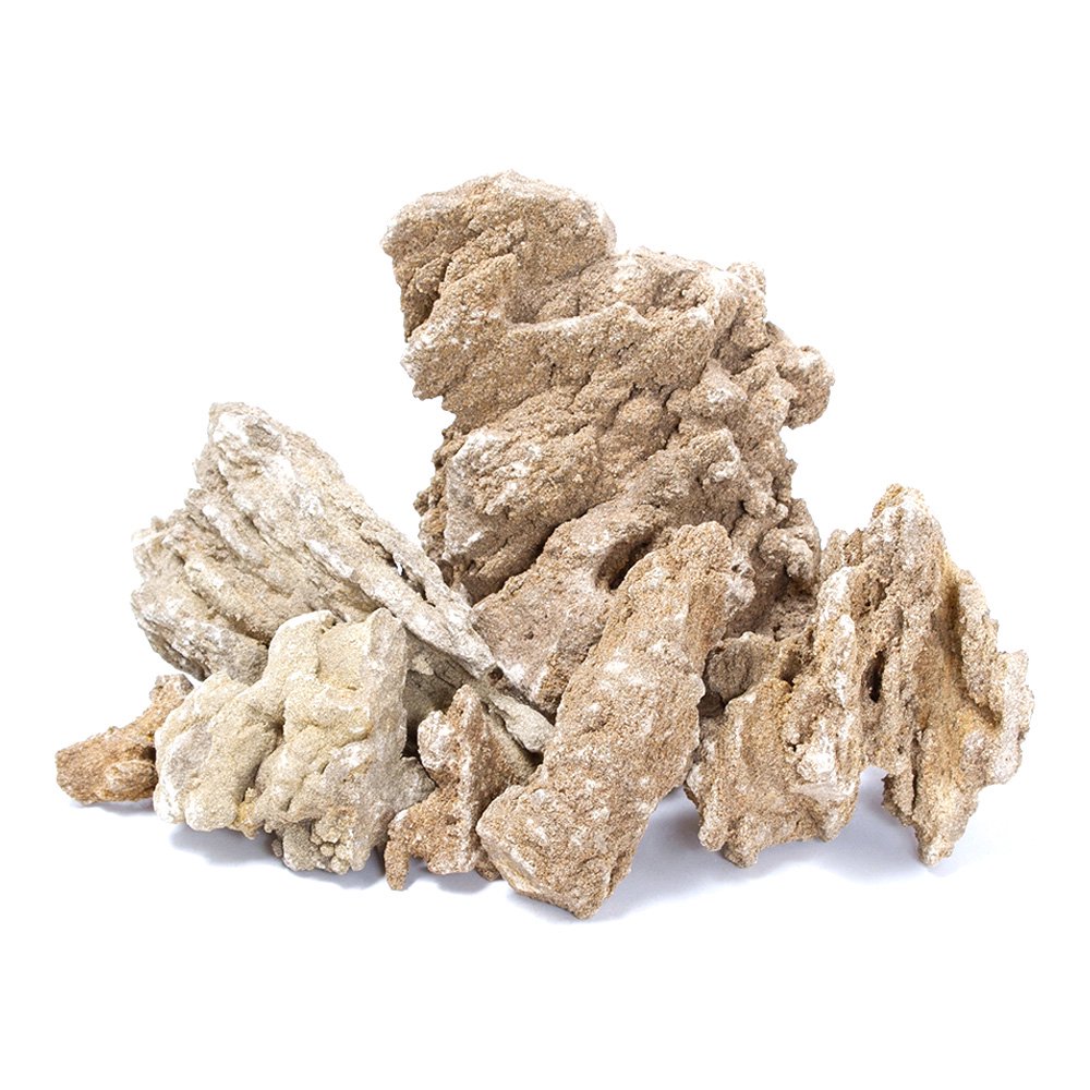 形状お任せ　隆沙石　サイズミックス　５ｋｇ　４５ｃｍ水槽向け　アクアリウム　レイアウト素材　ＣＲＣ21―20―99―10―00
