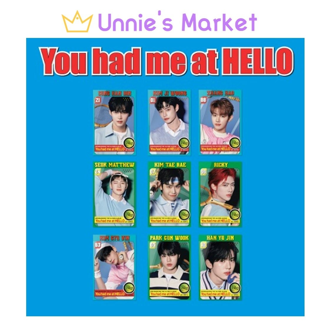 [SET] ZEROBASEONE - You had me at HELLO POCAALBUM