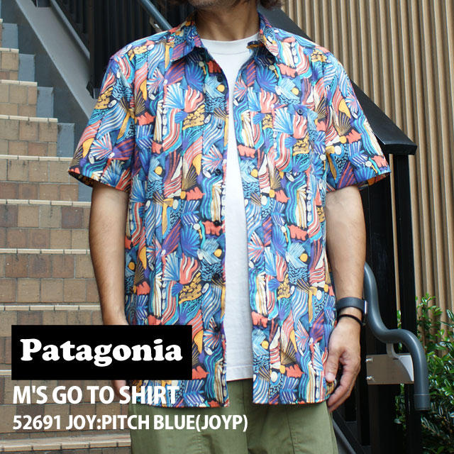 パタゴニア Patagonia Ms Go To Shirts ゴー トゥ シャツ 52691 JOYP JOY PITCH BLUE アウトドア キャンプ SP23 215-001338-049 12,145円