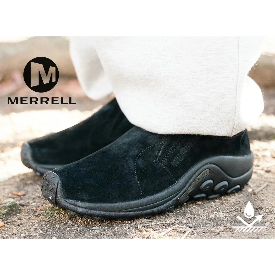 MERRELL JUNGLE MOC MID NIGHT メレル ジャングルモック シューズ スニーカー ( 紺 ネイビー NAVY スエード メンズ 国内正規品 J60825 )