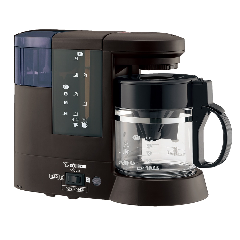 象印 EC-CD40-TD コーヒーメーカー　ダークブラウン ECCD40TD
