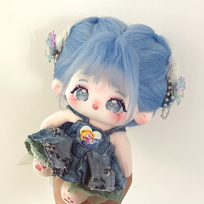 Qoo10] 女の子 20cm 綿人形 かわいい お着 : おもちゃ・知育