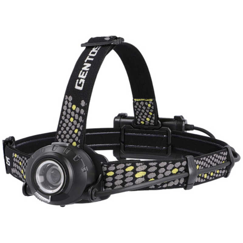 ジェントス　GENTOS LEDハイブリッド式ヘッドライト ヘッドウォーズ　HWK433HD
