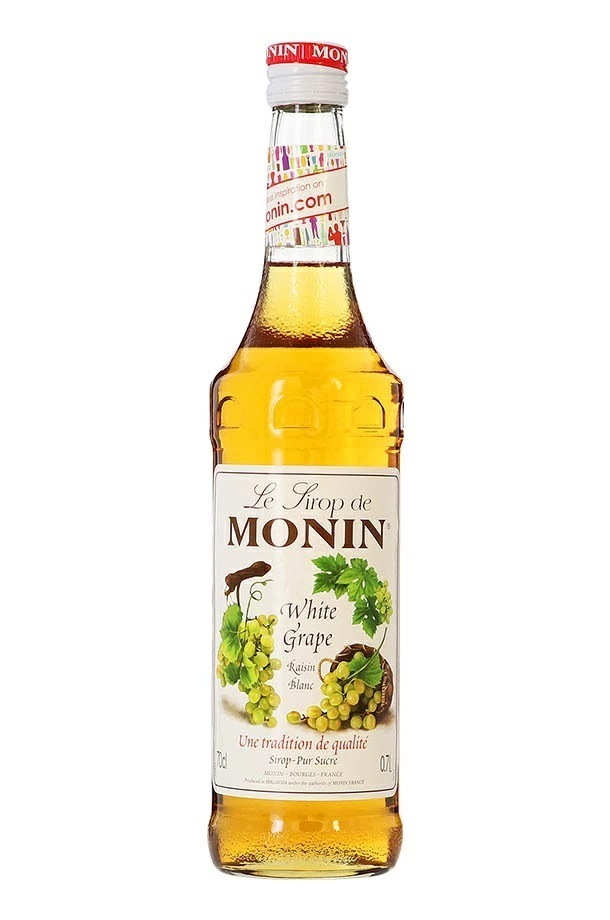 MONIN モナン ホワイトグレープ シロップ 700ml6本【ご注文は12本まで同梱可能】ノンアルコール シロップ