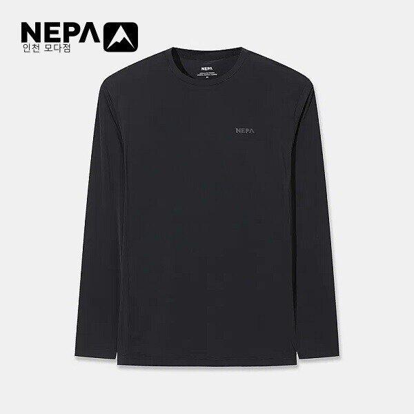 男性ドノ長袖ラウンドTシャツ - 7M35300_C01_IC