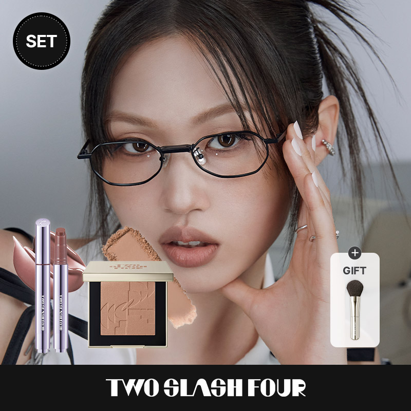 グレイズリップチェンジャー・オールオーバーフェイスブラッシュSET/twoslashfour/イサベ/トゥースラッシュフォー