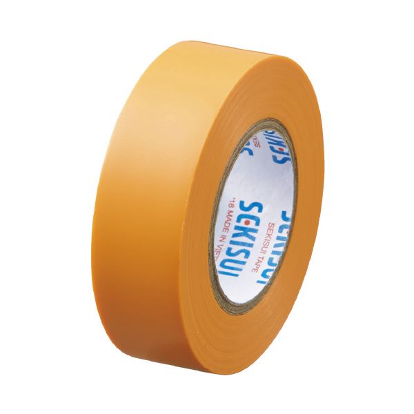 品質検査済 #360 エスロンテープ （まとめ）セキスイ 19mm10m V360D1N（300セット） 橙 接着・補修用品