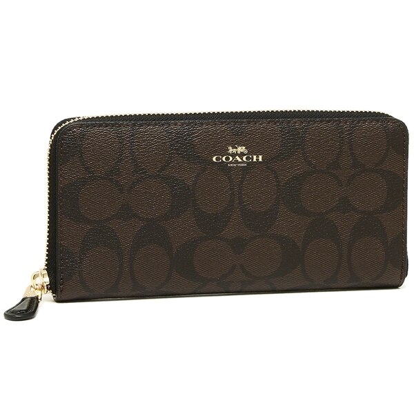 長財布 レディース F59267 IMAA8 ブラウン ブラック アウトレット