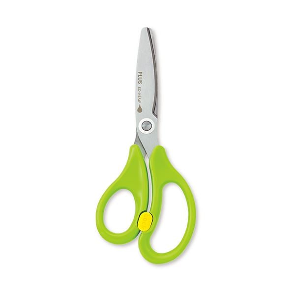 （まとめ） フィットカット/ひとくちカット キッチンばさみ グリーン [x3セット]