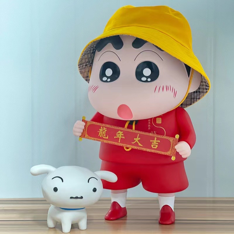 新春祭りカプレットクレヨンしんちゃんリビングルーム床置き装飾テレビキャビネットデスクトップ装飾ポーチワインキャビネット装飾